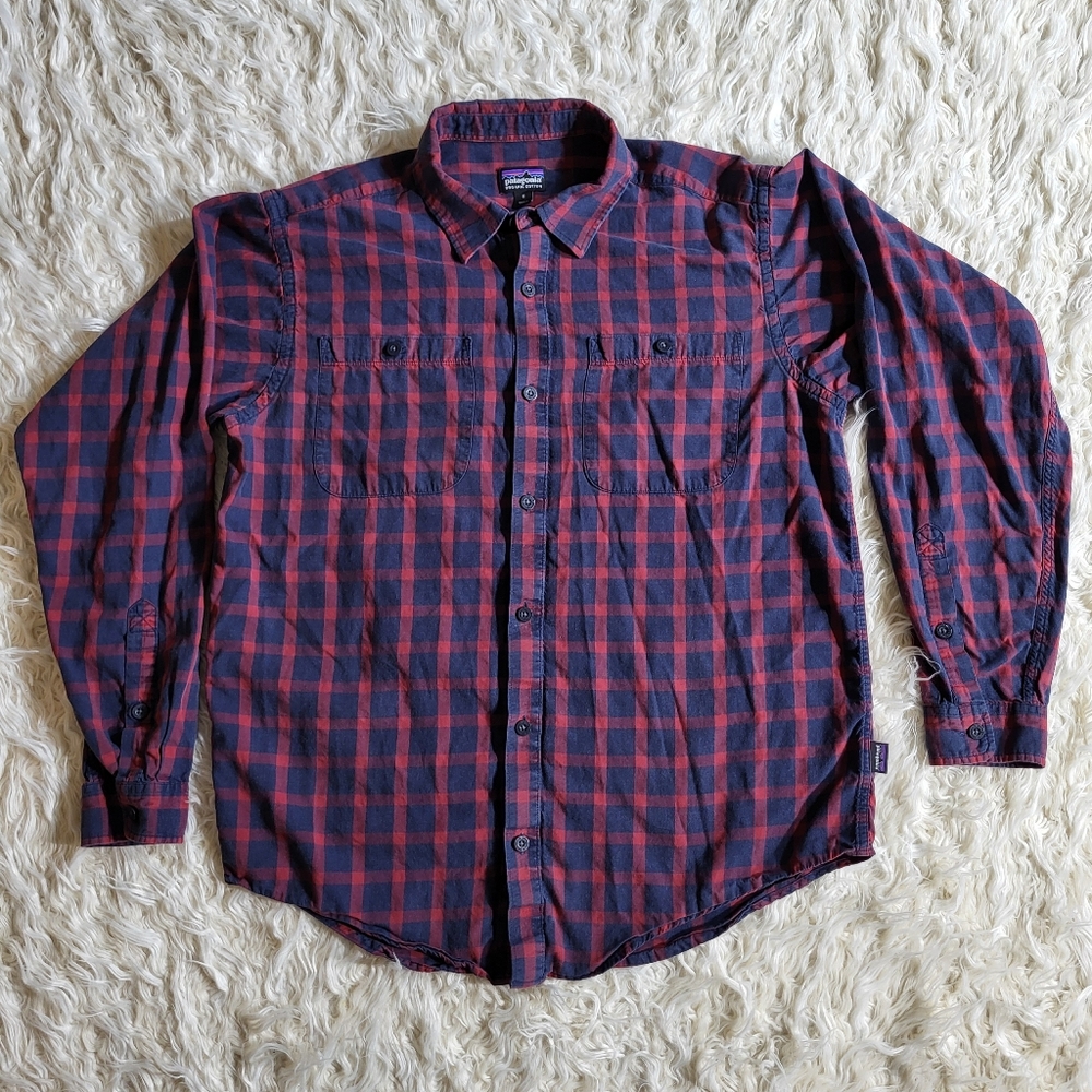 Patagonia Pima Organic Cotton Shirt Size Medium